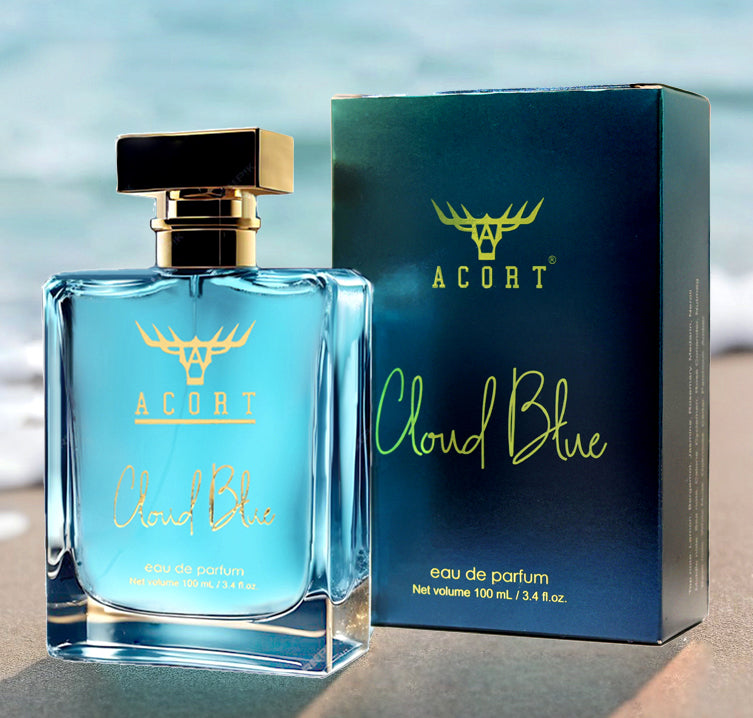 Acort Fresh - Long Lasting Cloud Blue Eau de Parfum - 100 ml (For Men & Women)
