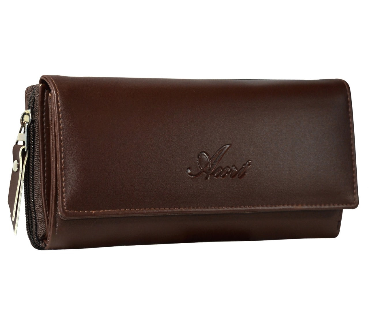 Acrot Women’s Artificial Leather Wallet with 10 Card Slots – Stylish & Durable Clutch Purse