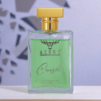 Acort Crush Eau de Parfum for Men – 100ml | Long-Lasting Sweet, Floral & Fruity Fragrance